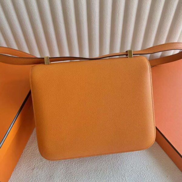 mmexport1726284748326 DDMode Reddit Constance Epsom Ck93 Orange Gold Hardware 24cm Full Handmade Ghw