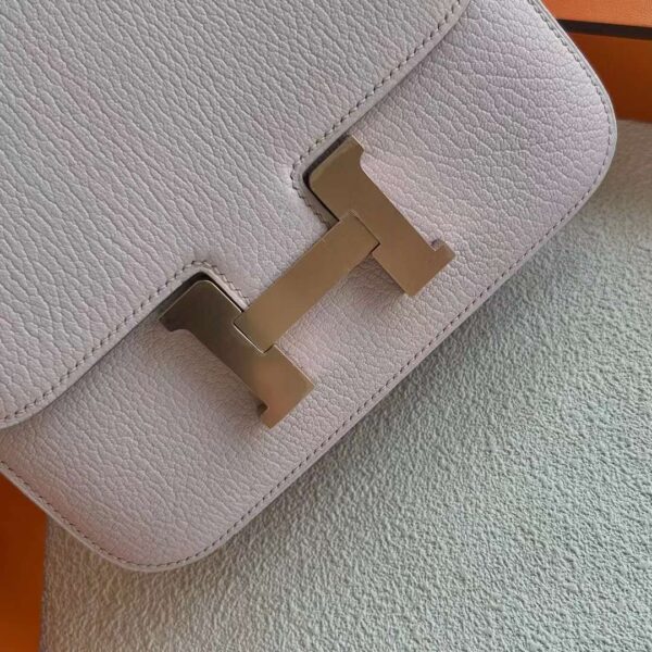 mmexport1726285838387 DDMode Constance Chevre 09 Light Purple Pink Rose Gold Hardware 18cm Full Handmade Rghw