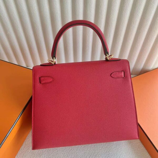 mmexport1727363182722 DDMode Reddit Kelly Epsom Q5 Flag red Gold Hardware 25cm Full Handmade Ghw
