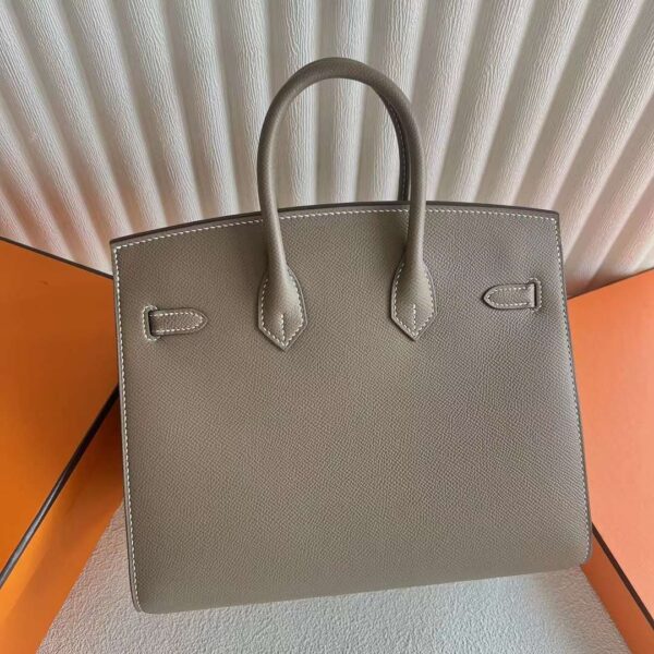 mmexport1728377388074 DDMode Reddit Birkin Sellier Epsom Ck18 Etoupe Grey Gold Hardware 25cm Full Handmade Ghw