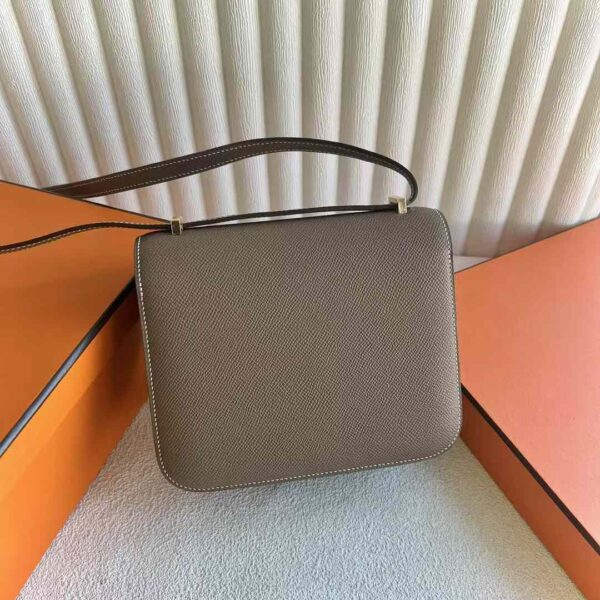 mmexport1731317527979 DDMode Reddit Constance Epsom Ck18 Etoupe Grey Gold Hardware 18cm Full Handmade Ghw