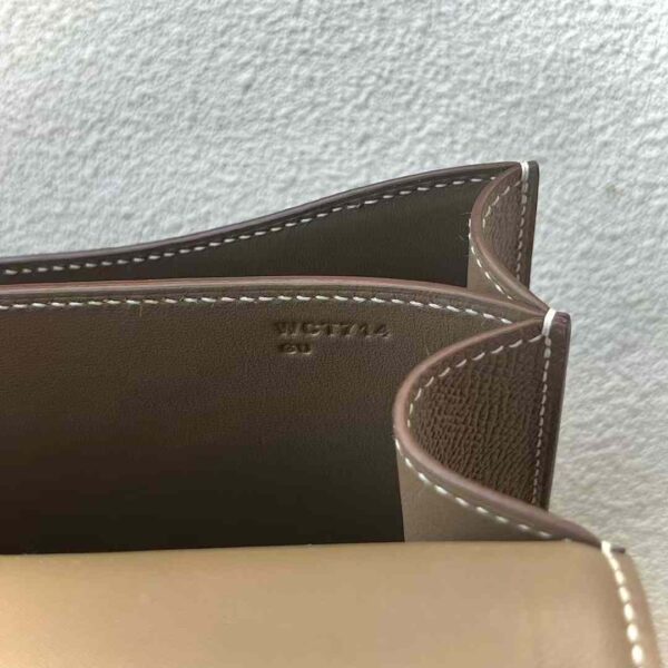 mmexport1731317534071 DDMode Reddit Constance Epsom Ck18 Etoupe Grey Gold Hardware 18cm Full Handmade Ghw