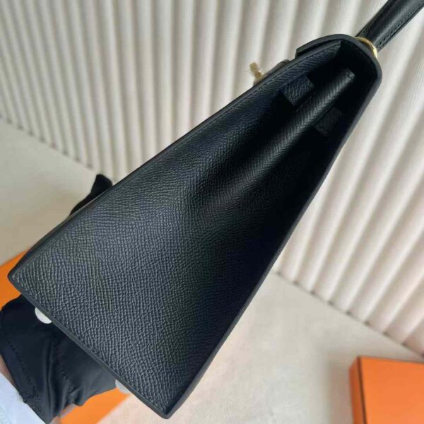mmexport1732097070949 DDMode Kelly Epsom Ck89 Black Gold Hardware 25cm Full Handmade Ghw