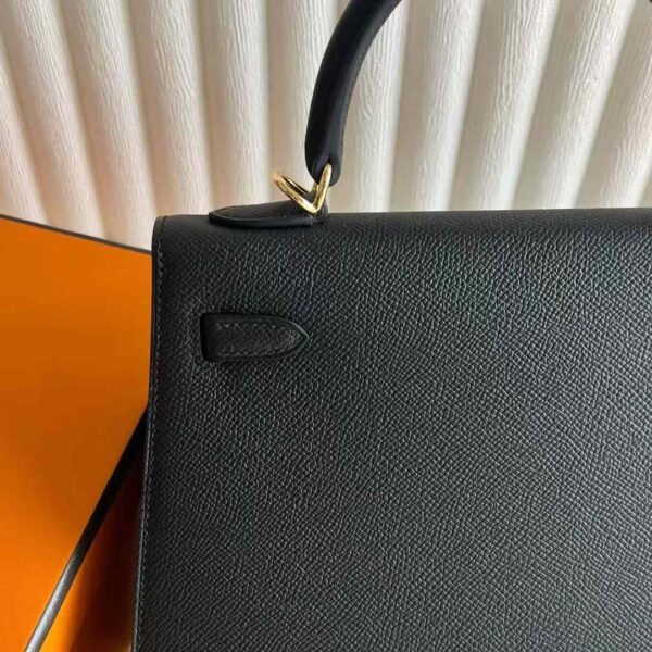 mmexport1732097073668 DDMode Kelly Epsom Ck89 Black Gold Hardware 25cm Full Handmade Ghw