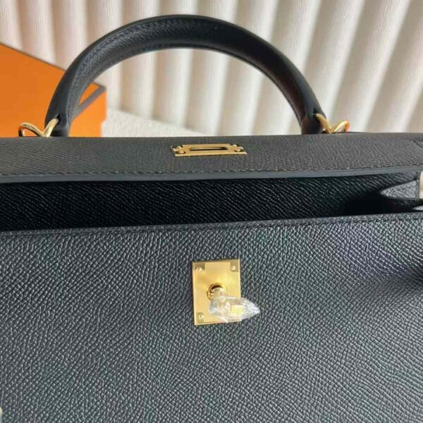 mmexport1732097075131 DDMode Kelly Epsom Ck89 Black Gold Hardware 25cm Full Handmade Ghw