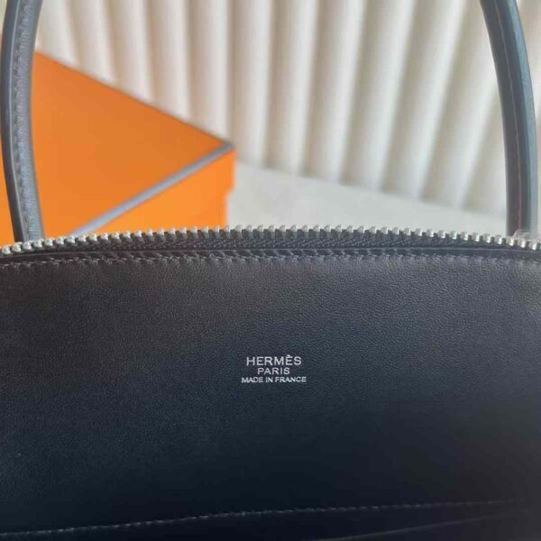 mmexport1732593265383 DDMode Bolide Swift Leather Ck89 Black Silver Hardware 27cm Full Handmade Phw