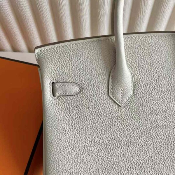 mmexport1733153028200 DDMode Reviews Birkin Togo Leather Ck10 Cream White Gold Hardware 25cm Full Handmade Ghw