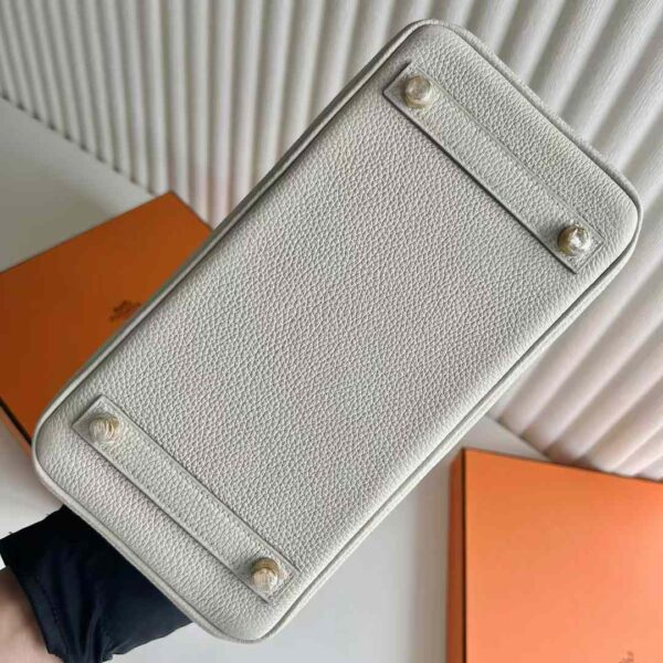 mmexport1733153036206 DDMode Reviews Birkin Togo Leather Ck10 Cream White Gold Hardware 25cm Full Handmade Ghw