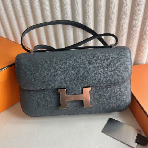 DDMode Bags Constance elan Epsom H0 Grey Rose Gold Hardware 23cm Full Handmade Rghw