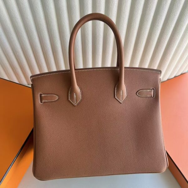 mmexport1741224272732 DDMode Factory Birkin Togo Ck37 Gold Brown Gold Hardware 30cm Full Handmade Ghw