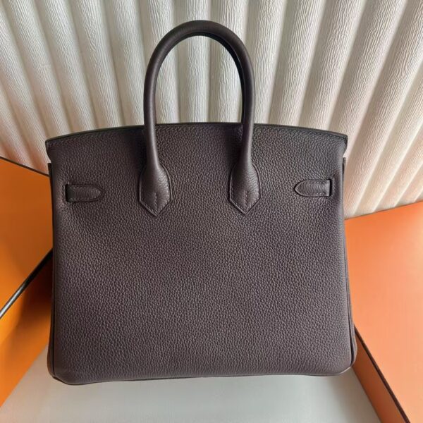 mmexport1741663679490 DDMode Reviews Birkin Togo Ck47 chocolate Silver Hardware 25cm Full Handmade Phw