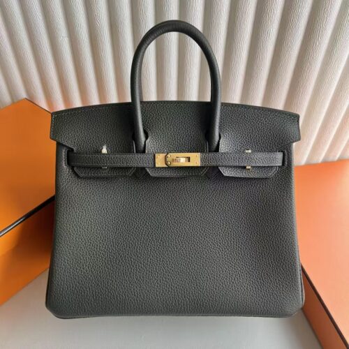 DDMode Reviews Birkin Togo C6 grayish green Gold Hardware 25cm Full Handmade Ghw